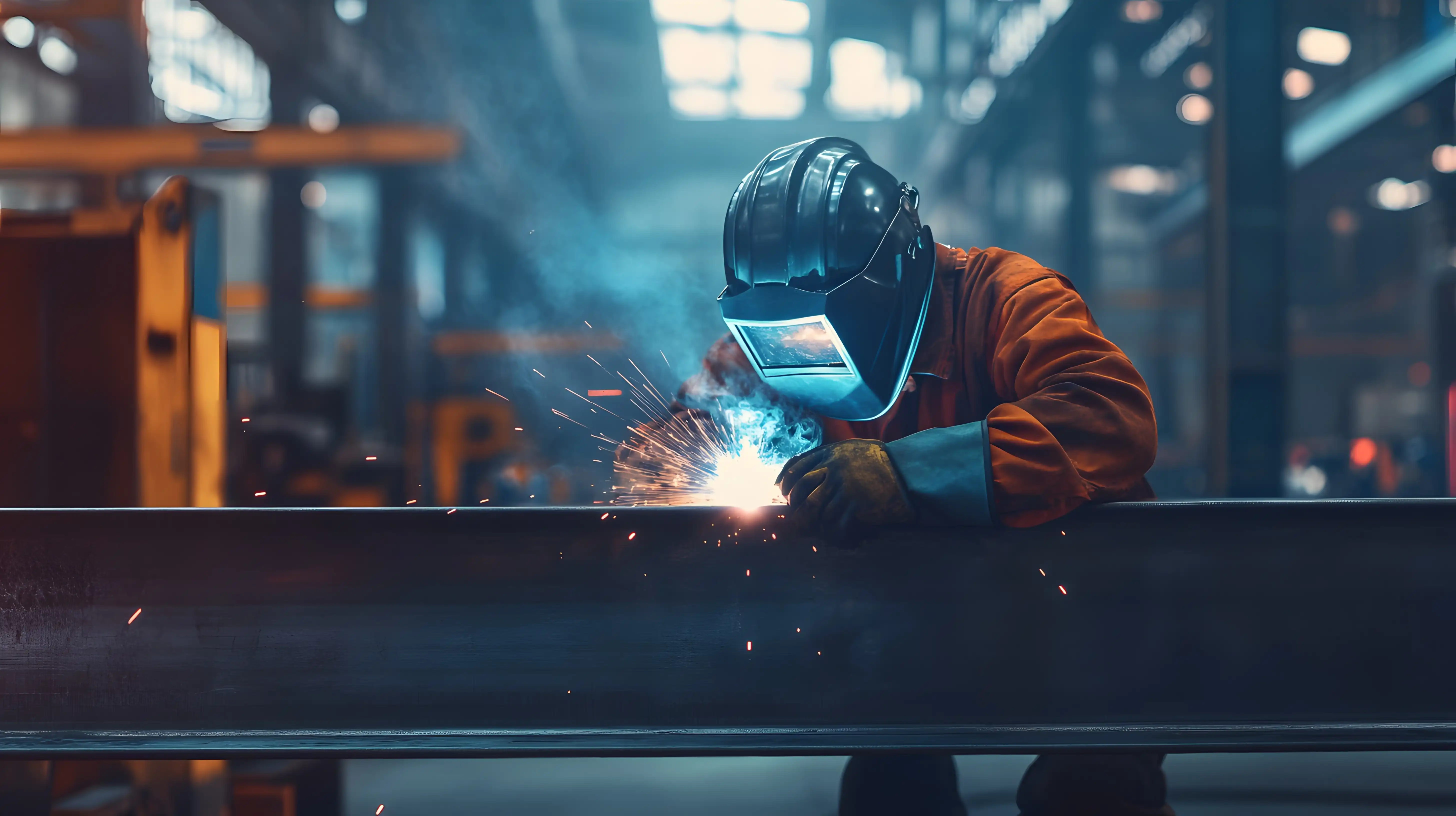 Industrial steel construction